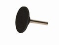 Rubber carriers for self-fixing abrasive discs