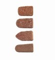 Abrasive caps