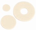 Self-adhesive felt discs