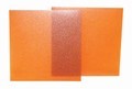 Diamond foil on flexible plastic film