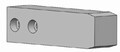 Flat guiding stock