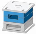  Mould plate with recess