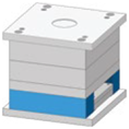 Riser for lateral orientation